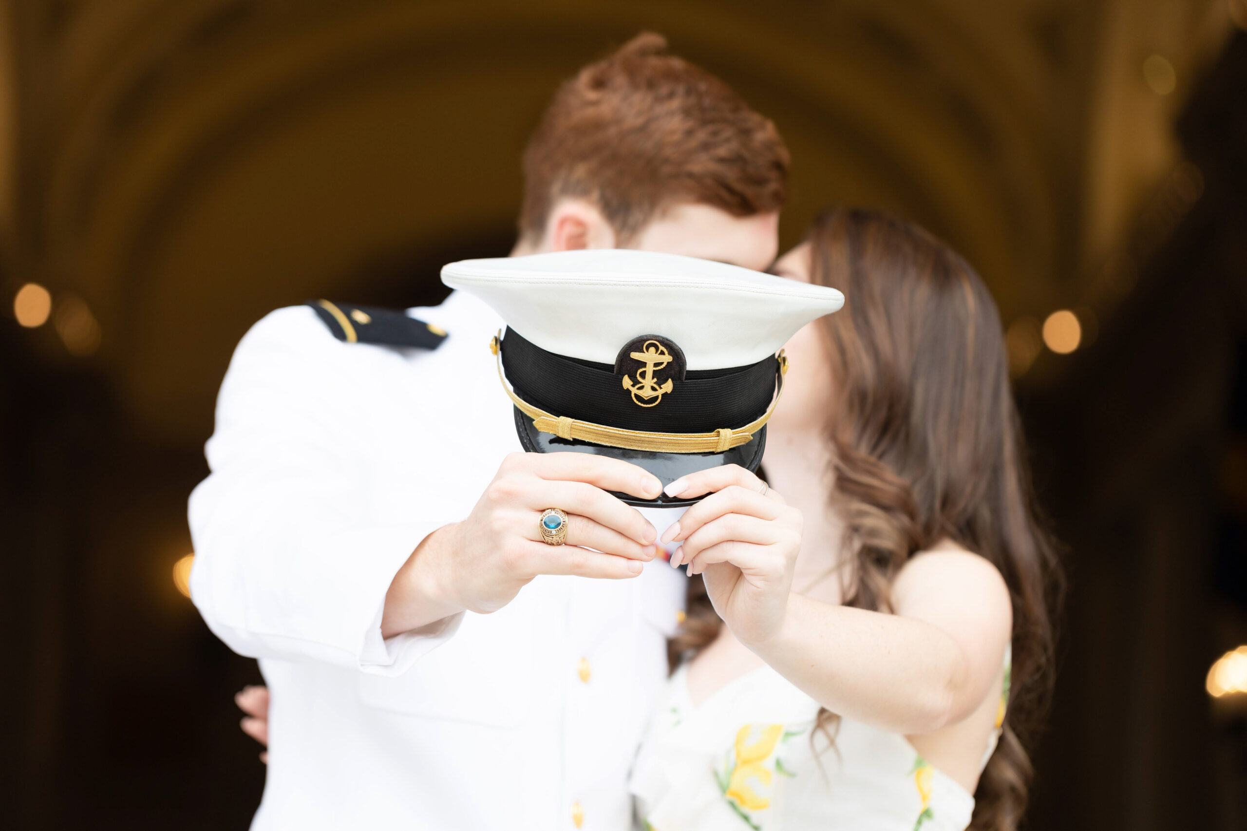 Navy Officer sweetheart photos.